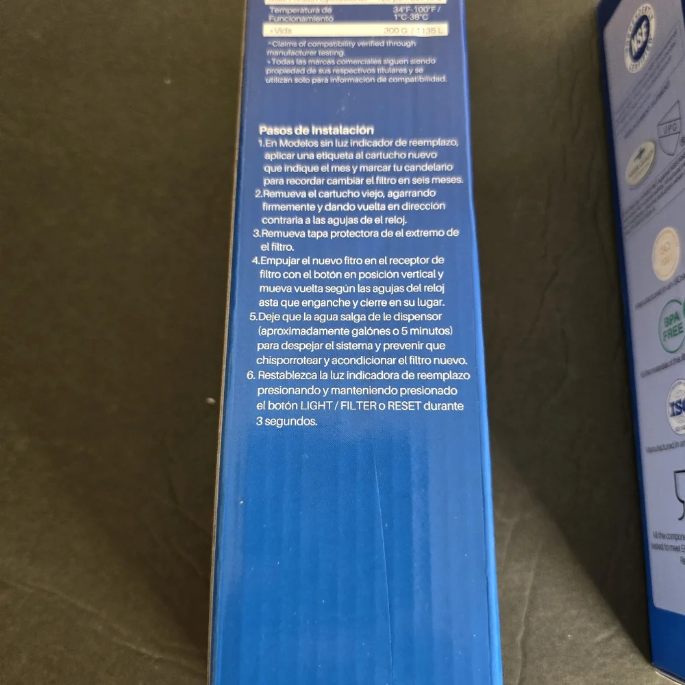 Pureplus Replacement Refrigerator Water Filters PP-RWF0700A Lot Of 4 NIB